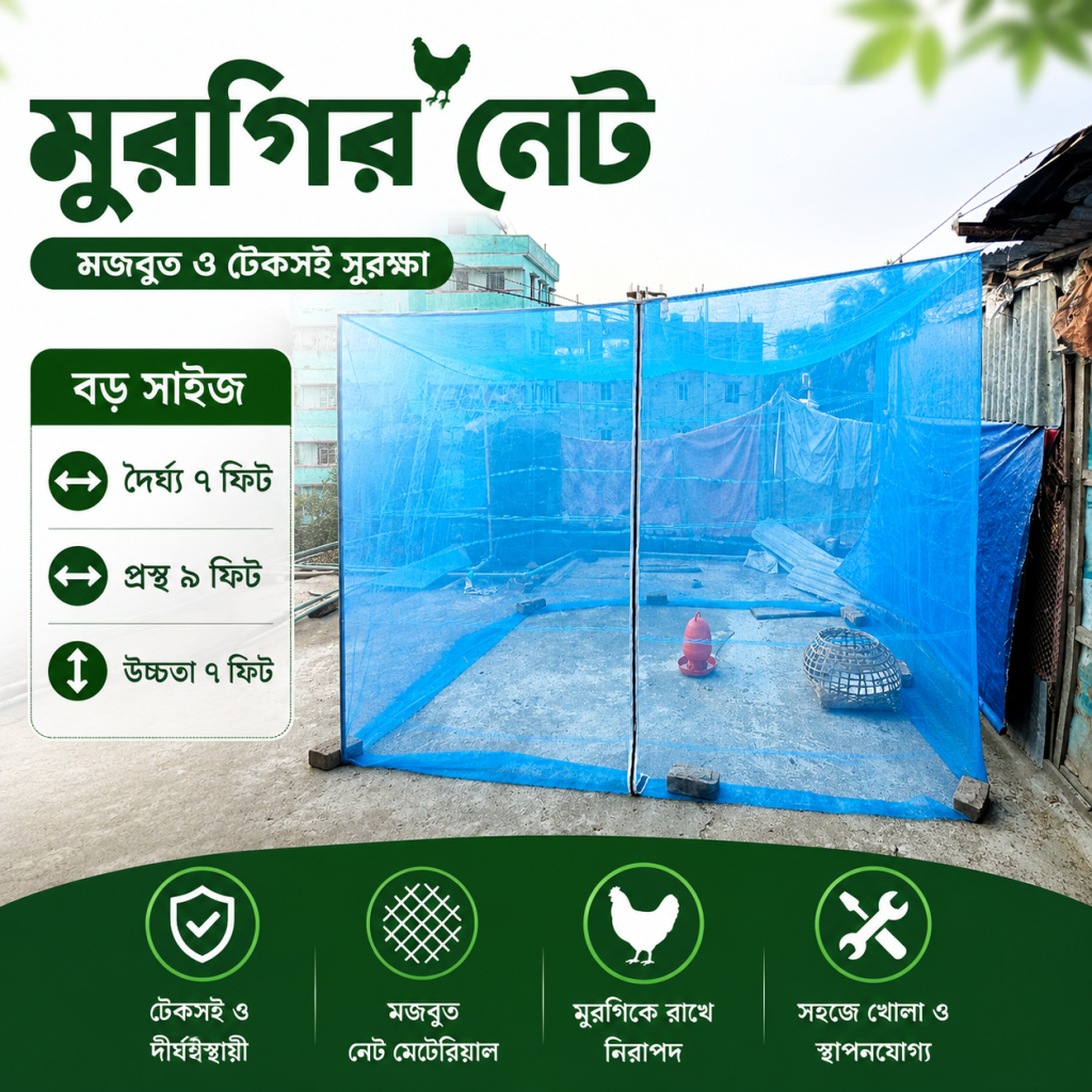 মজবুত প্রিমিয়াম মুরগির নেট